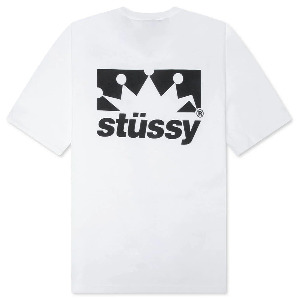 Box Crown Tee White