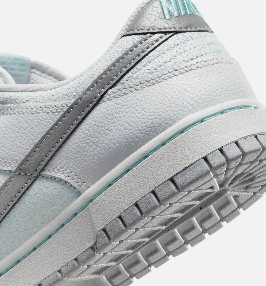 Dunk Low Winter Storm Mens Lifestyle Shoe Summit White Glacier Ice Vast Grey Metallic Silver
