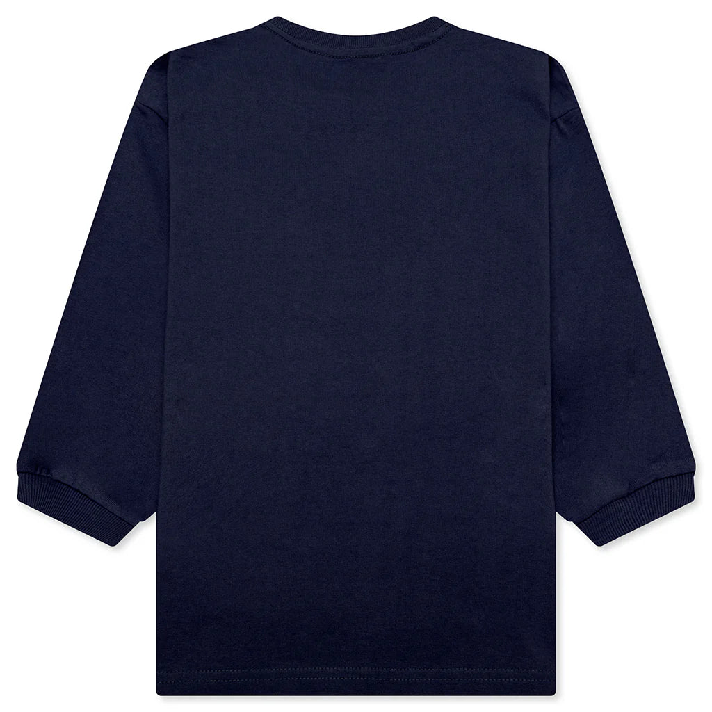 Kids Academy L S T Shirt Navy Blazer