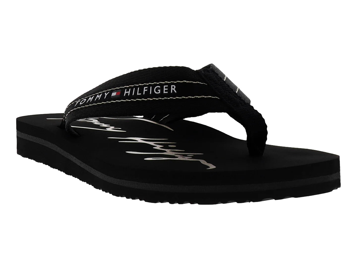 Sandalias Tommy Hilfiger Negro para Mujer