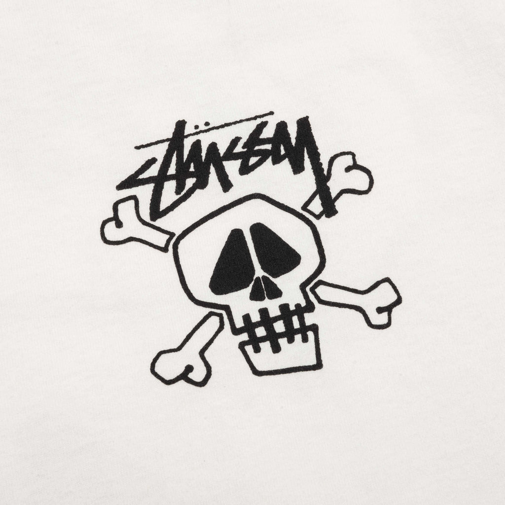 Skull Bones Pigment Dyed Tee Natural