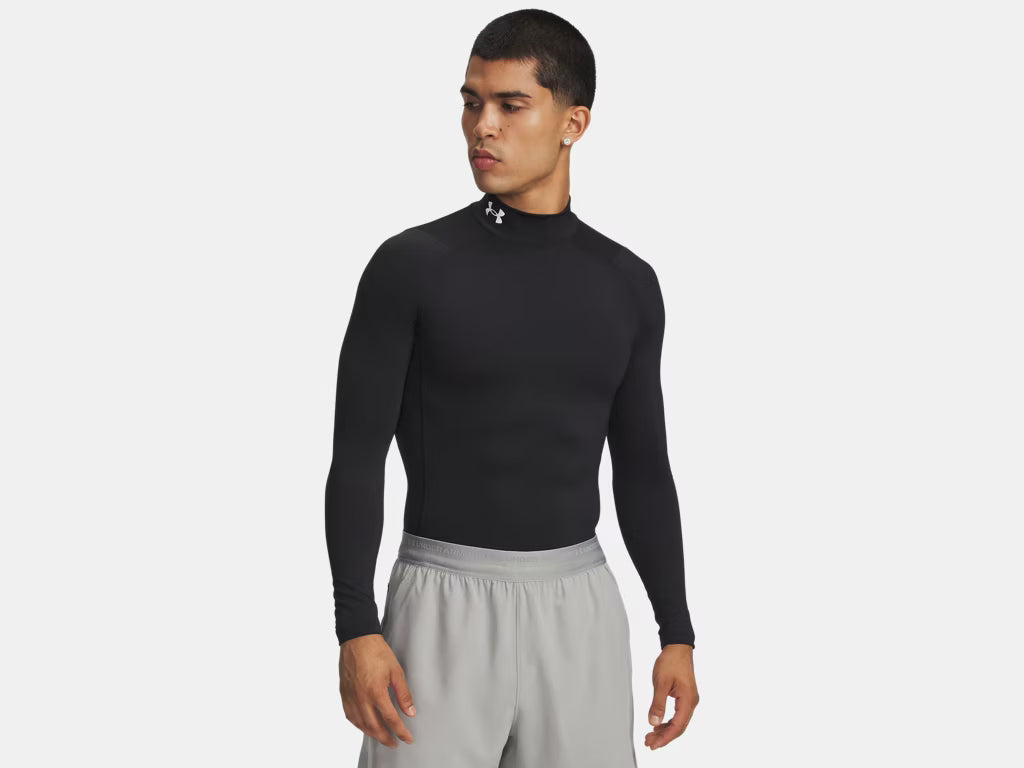 Under Armour Mens Compression Mock Long Sleeve