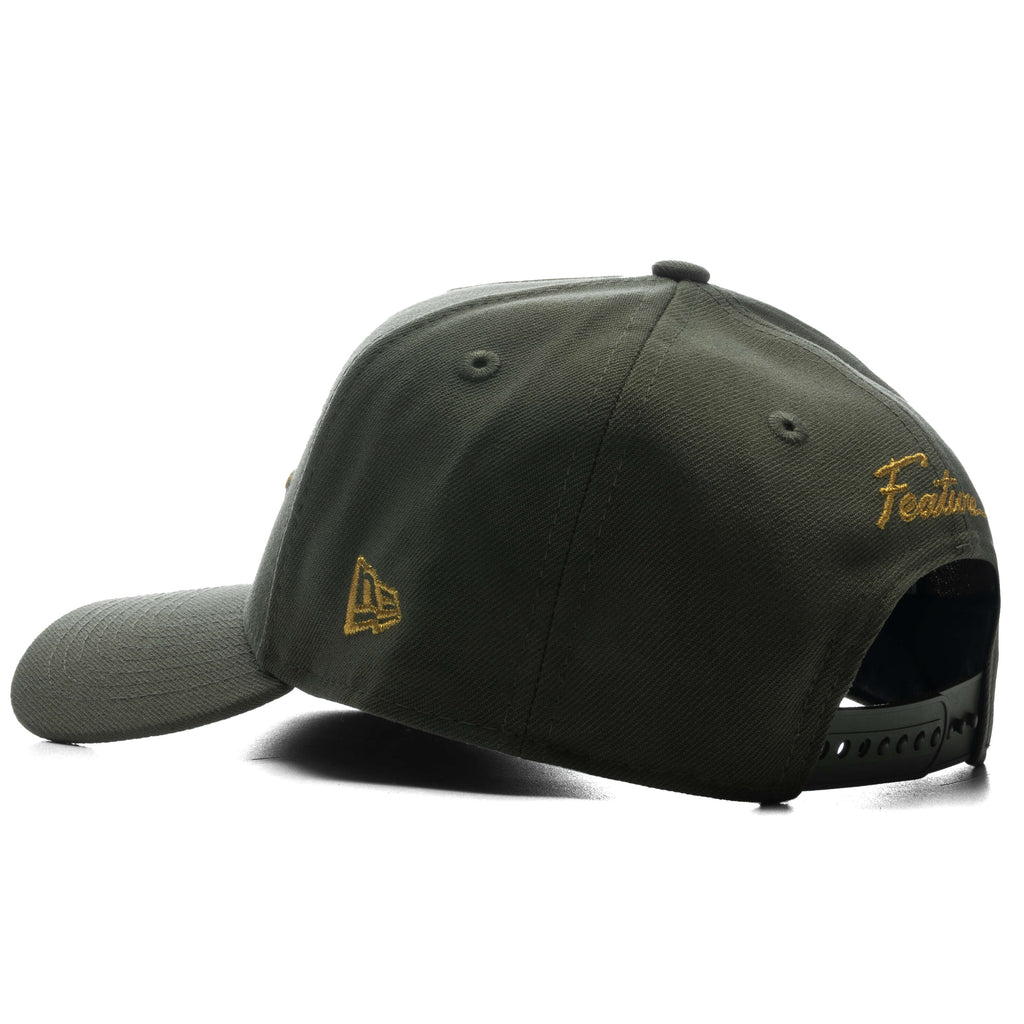 FEATURE x Wynn New Era 9FORTY Plaza A Frame Snapback New Olive