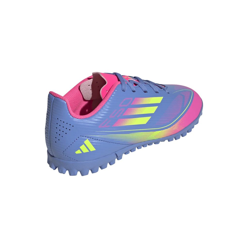 adidas F50 Club Turf Boots Junior Blue Lemon
