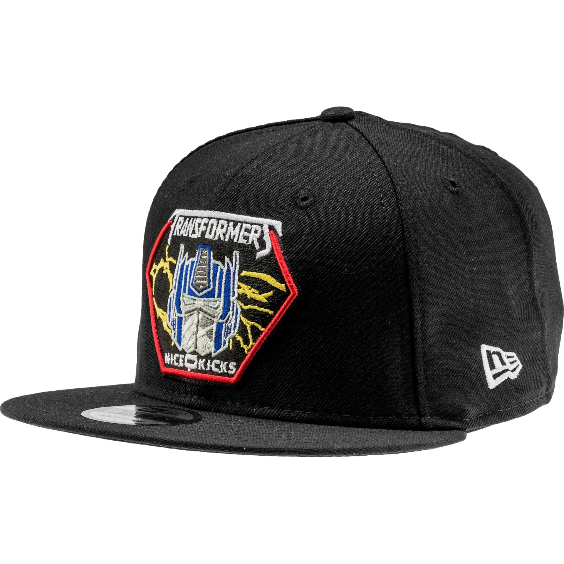 Optimus Prime Mens Snapback Hat Black