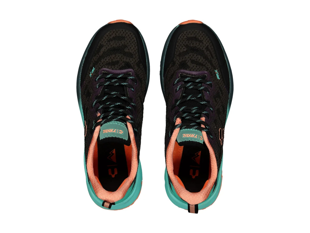 Tenis Charly Negro con Aqua para Mujer