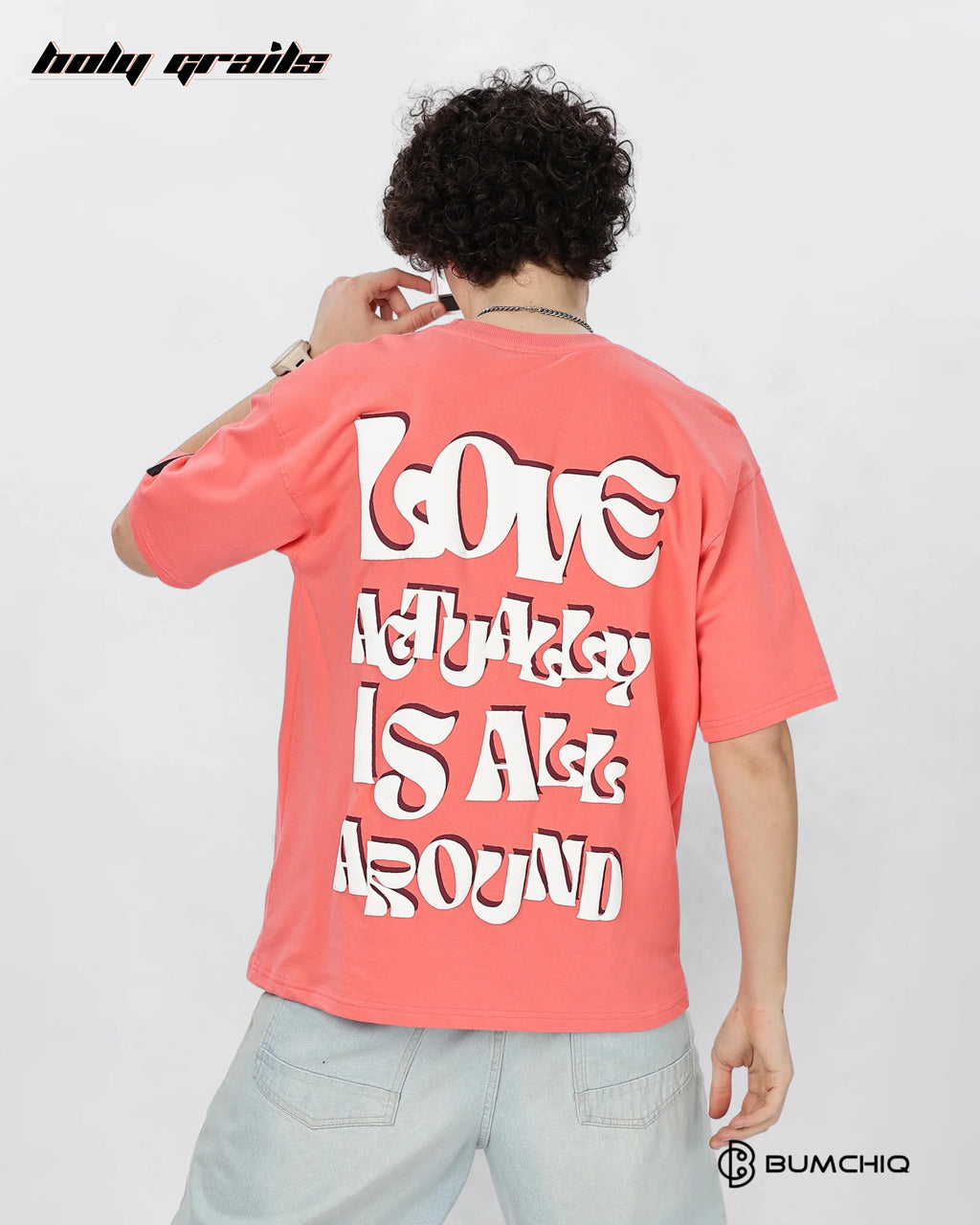 Love Live Pink Oversize Tee HG x Bumchiq