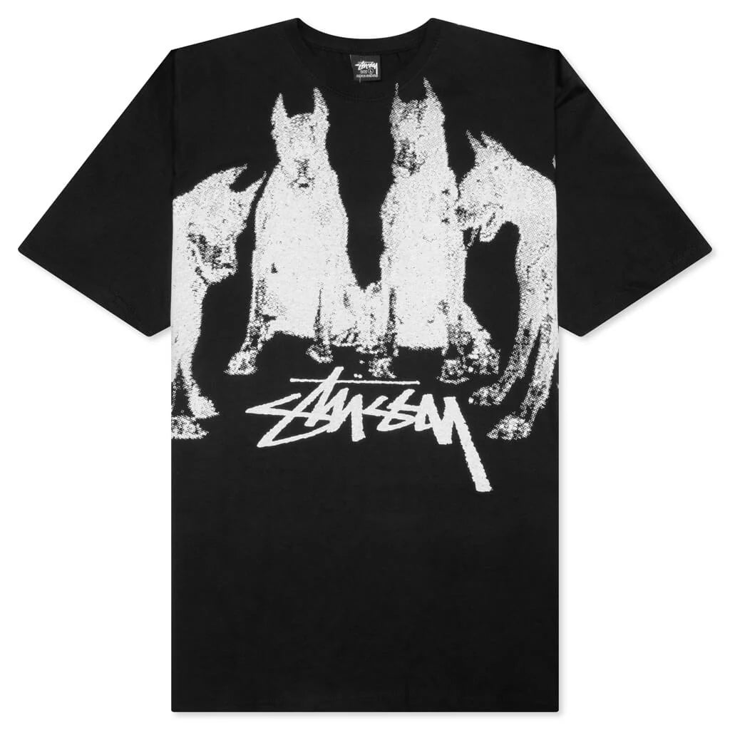 Dobermans Tee Black