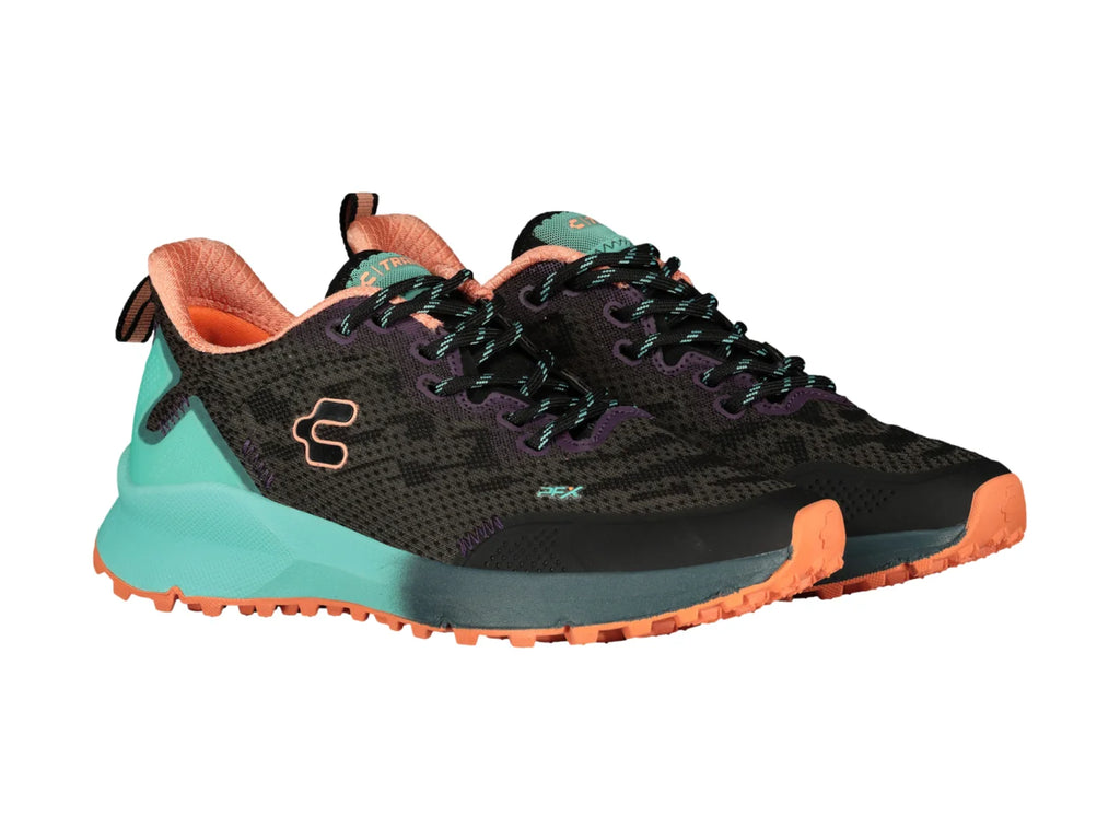 Tenis Charly Negro con Aqua para Mujer