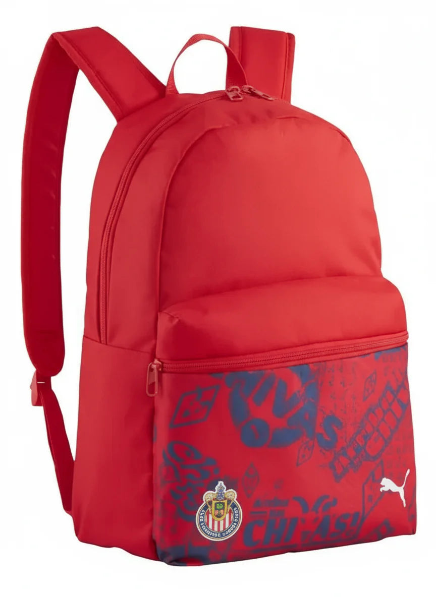 PUMA Chivas Culture Backpack Red White