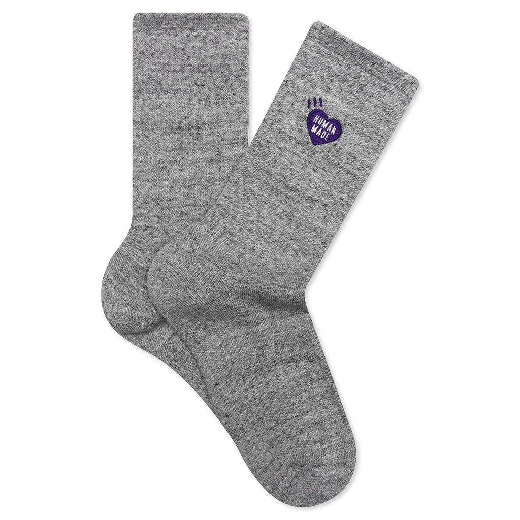 Pile Socks Gray