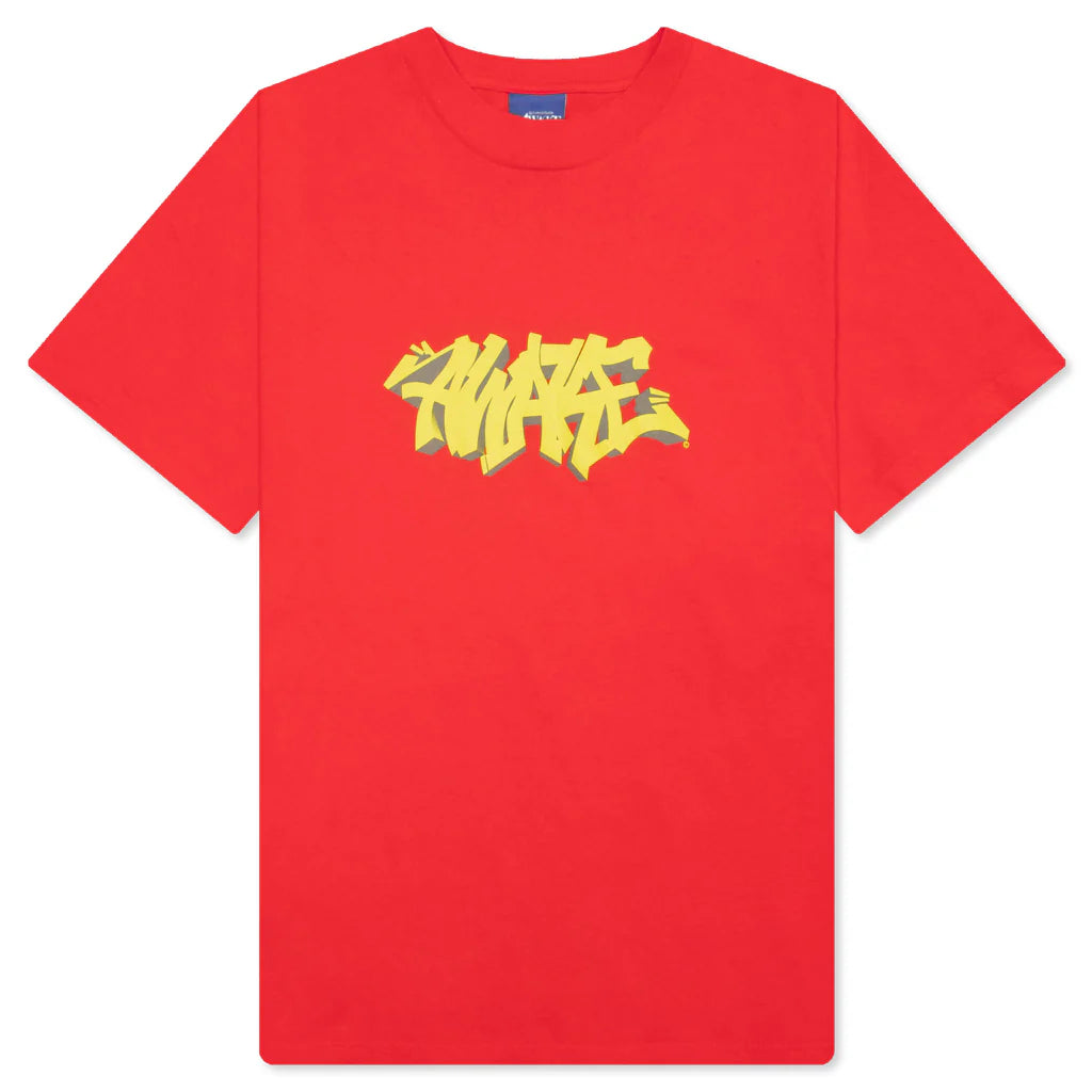 Graffiti Tee Red