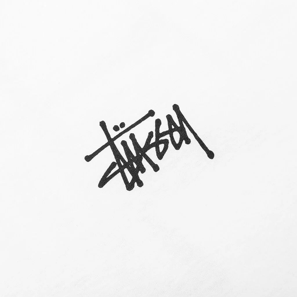 Basic Stussy Tee White