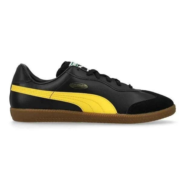 PUMA King 21 IT Black Pele Yellow