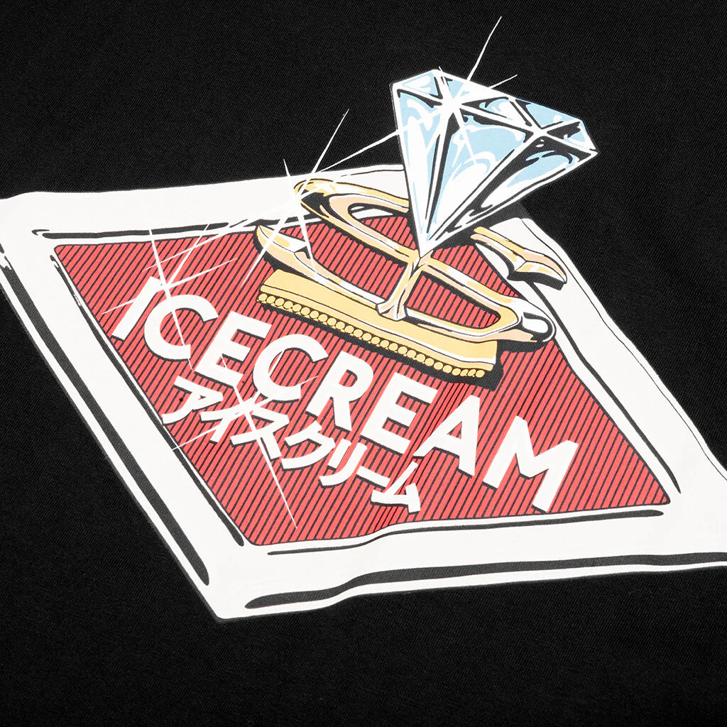 Ice Wagon S S Tee Black