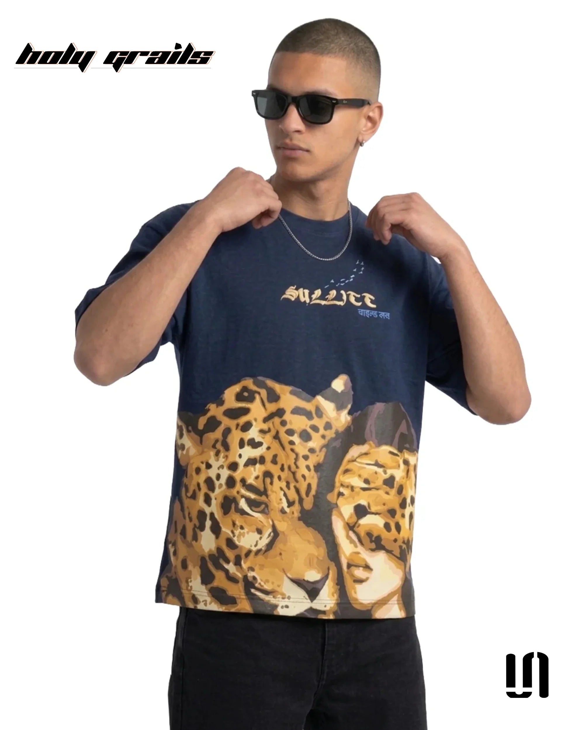 Wild Love Leopard Green Tee HG x Sullitt