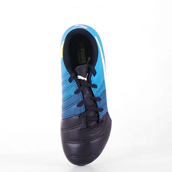 PUMA Evopower 43 FG J Youth Soccer Cleats Black White