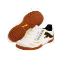 PUMA PowerCat 310 IT Youth Soccer Shoes White Black