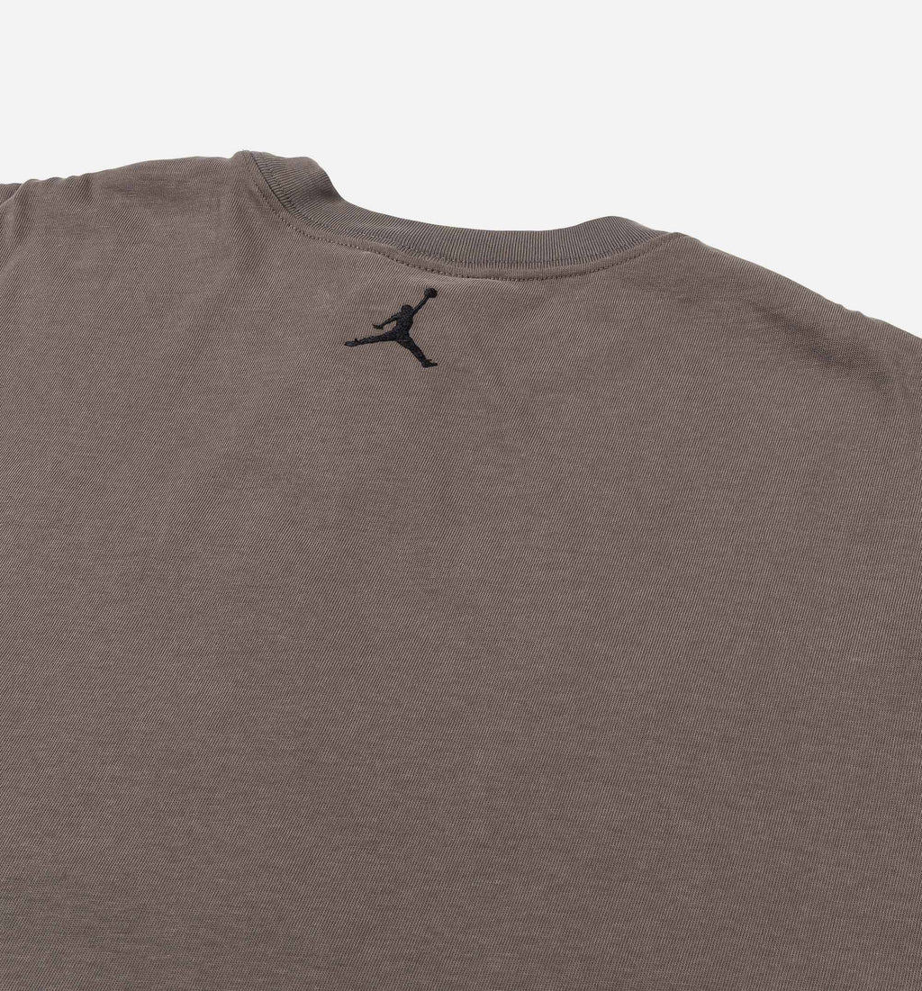 Air Jordan Oversized Mens Long Sleeve Shirt Cave Stone