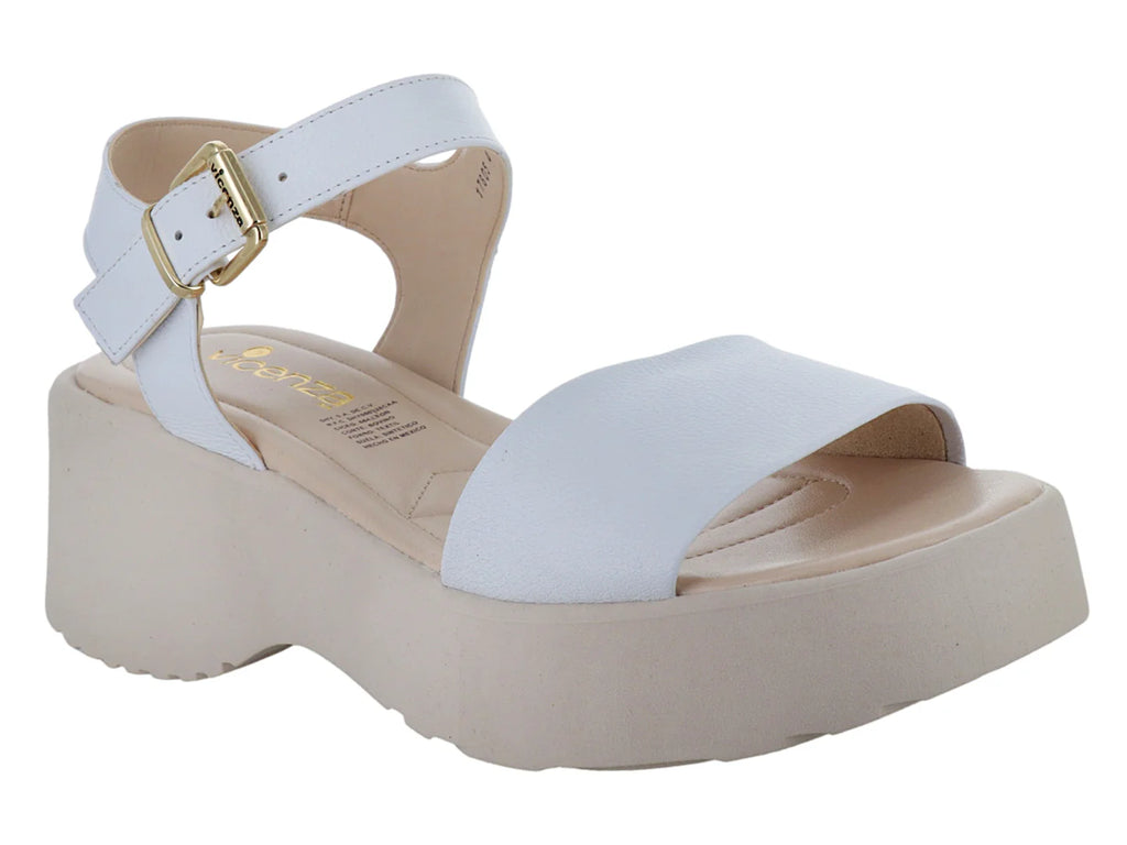 Sandalias Plataforma Vicenza Blanco para Mujer