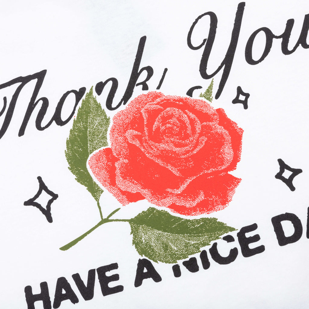 Thank You Nice Day T Shirt White