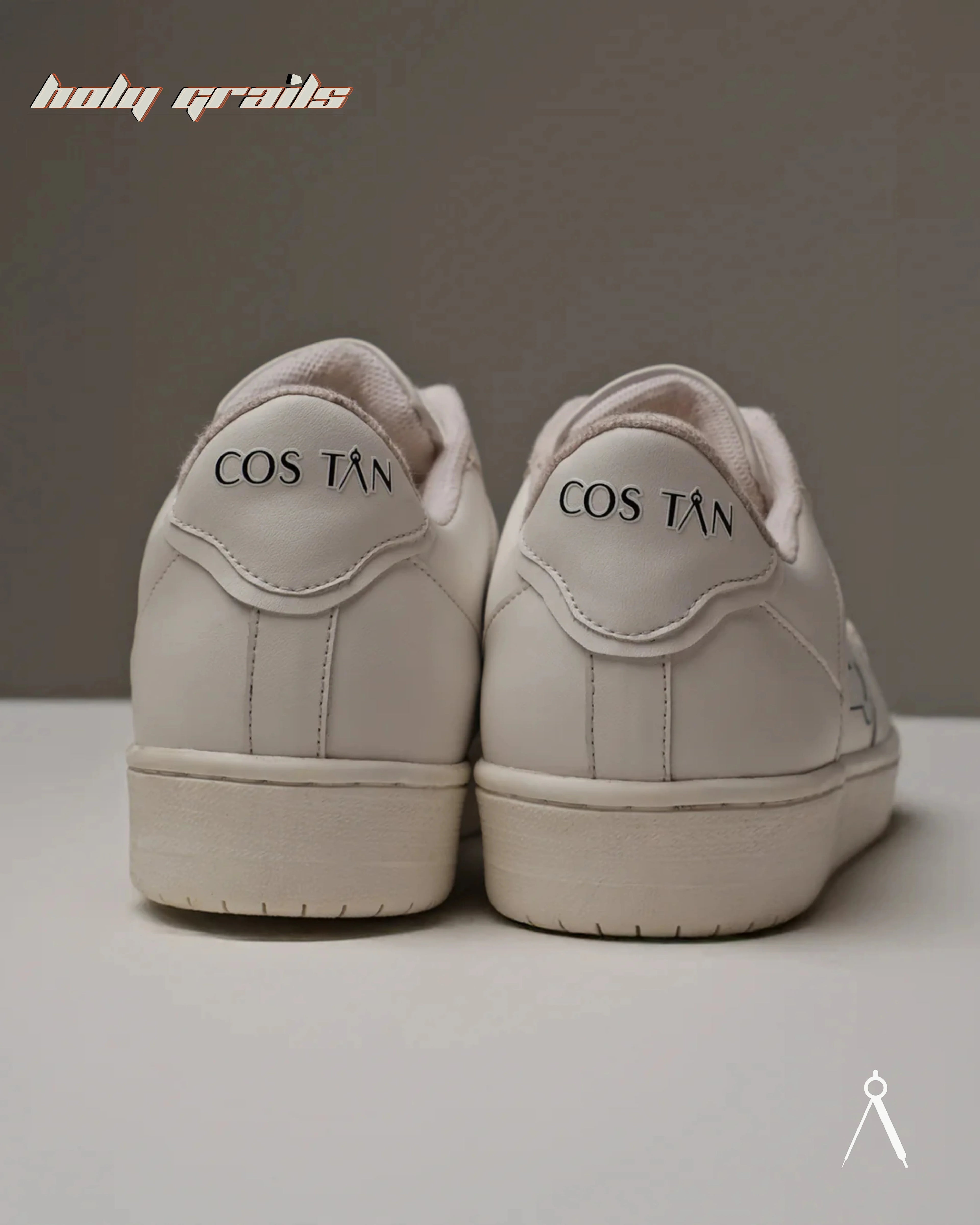 Theta Monotone White Sneaker HG x Cos Tan