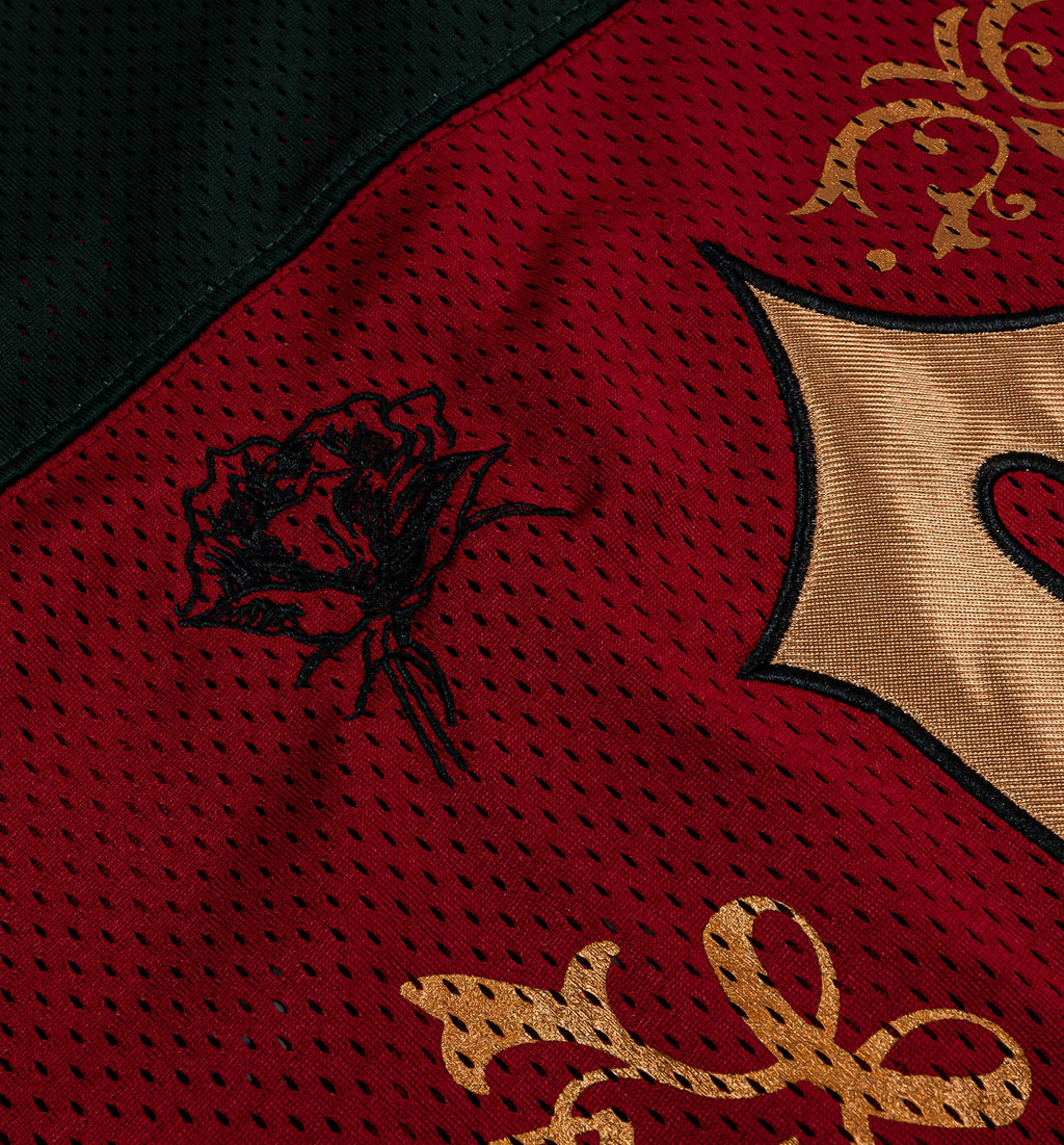 Guadalupe 07 Mesh Mens Jersey Red Green