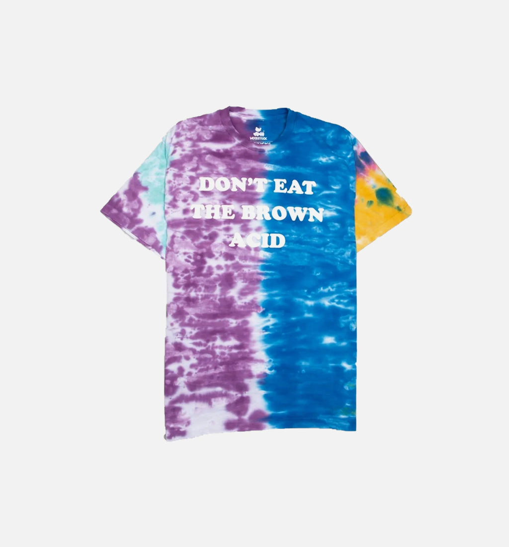 Nice Kicks X Woodstock Acid Short Sleeve T Shirt Tie Dye White