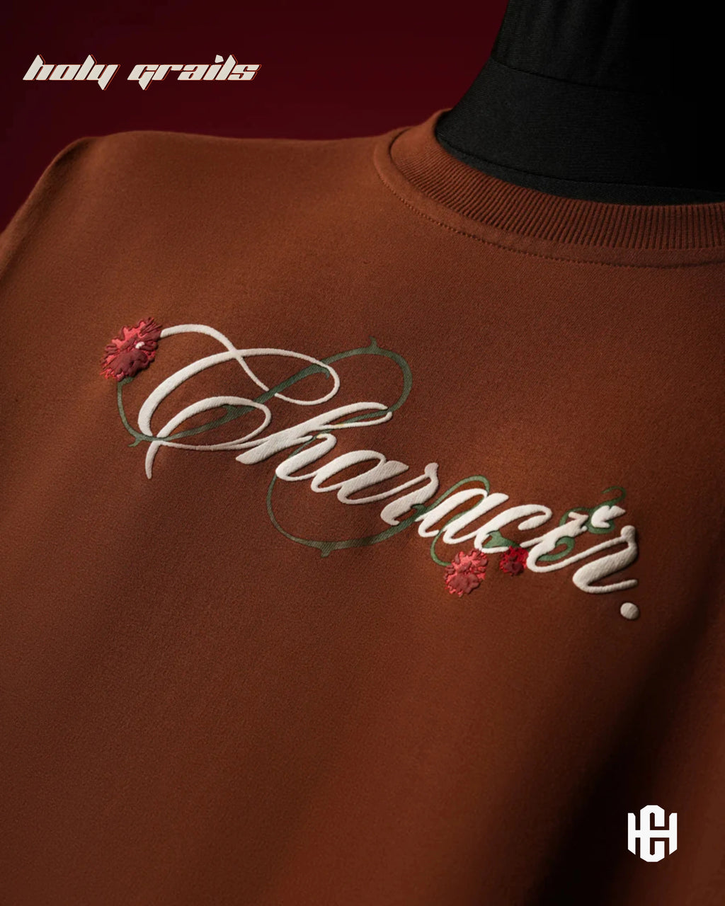Bold Brown Graphic Tee HG x Charactr