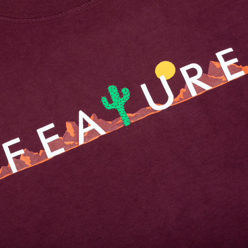 Scottsdale Core Logo Tee Ox Blood Red