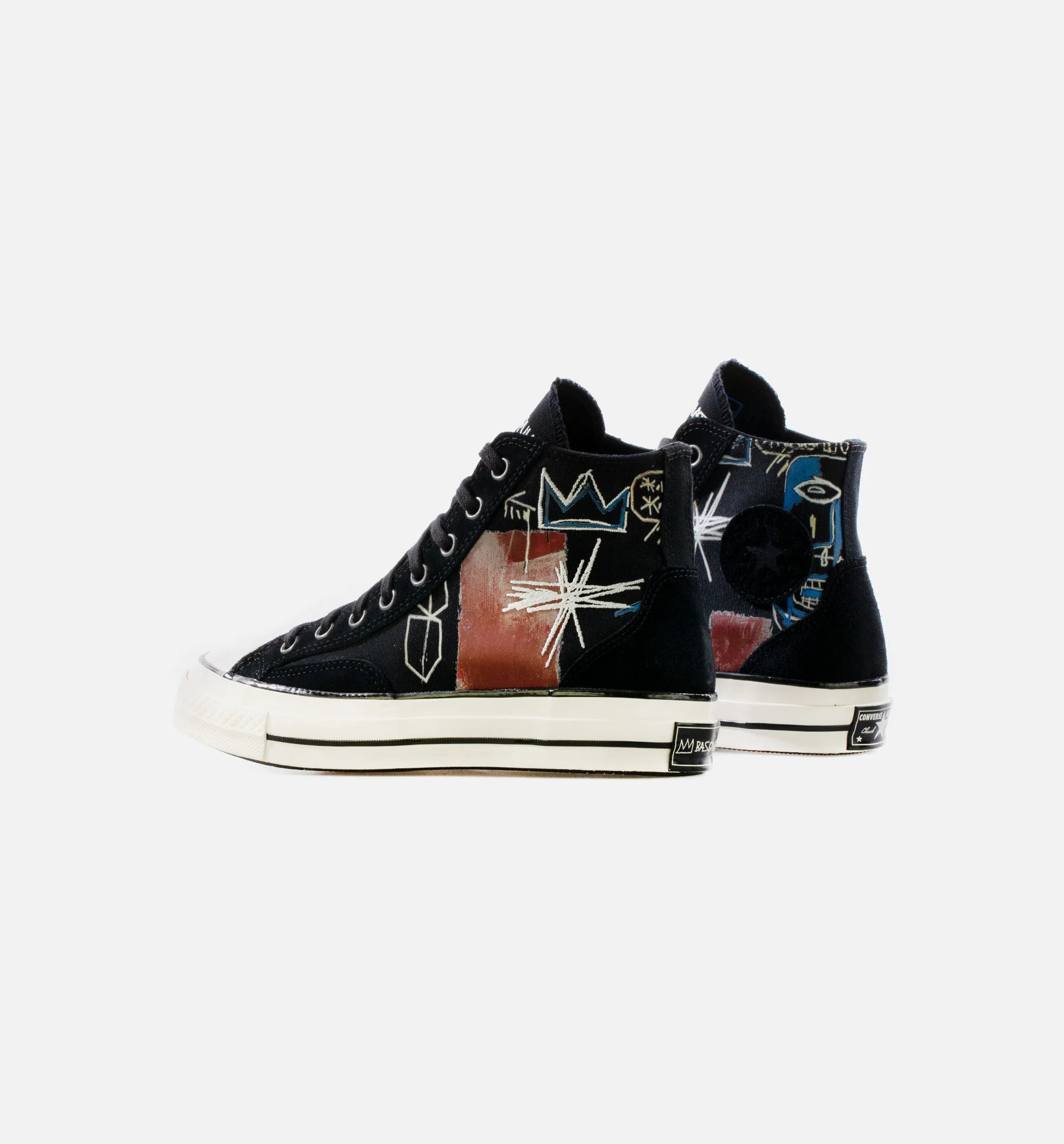 Chuck 70 Kings Of Egypt III By Jean Michel Basquiat Mens Lifestyle Shoe Black Multi