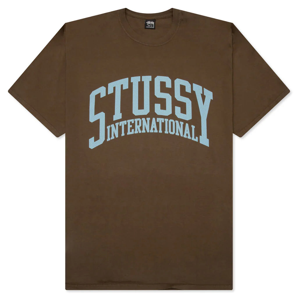 Stussy International Pigment Dyed Tee Brown