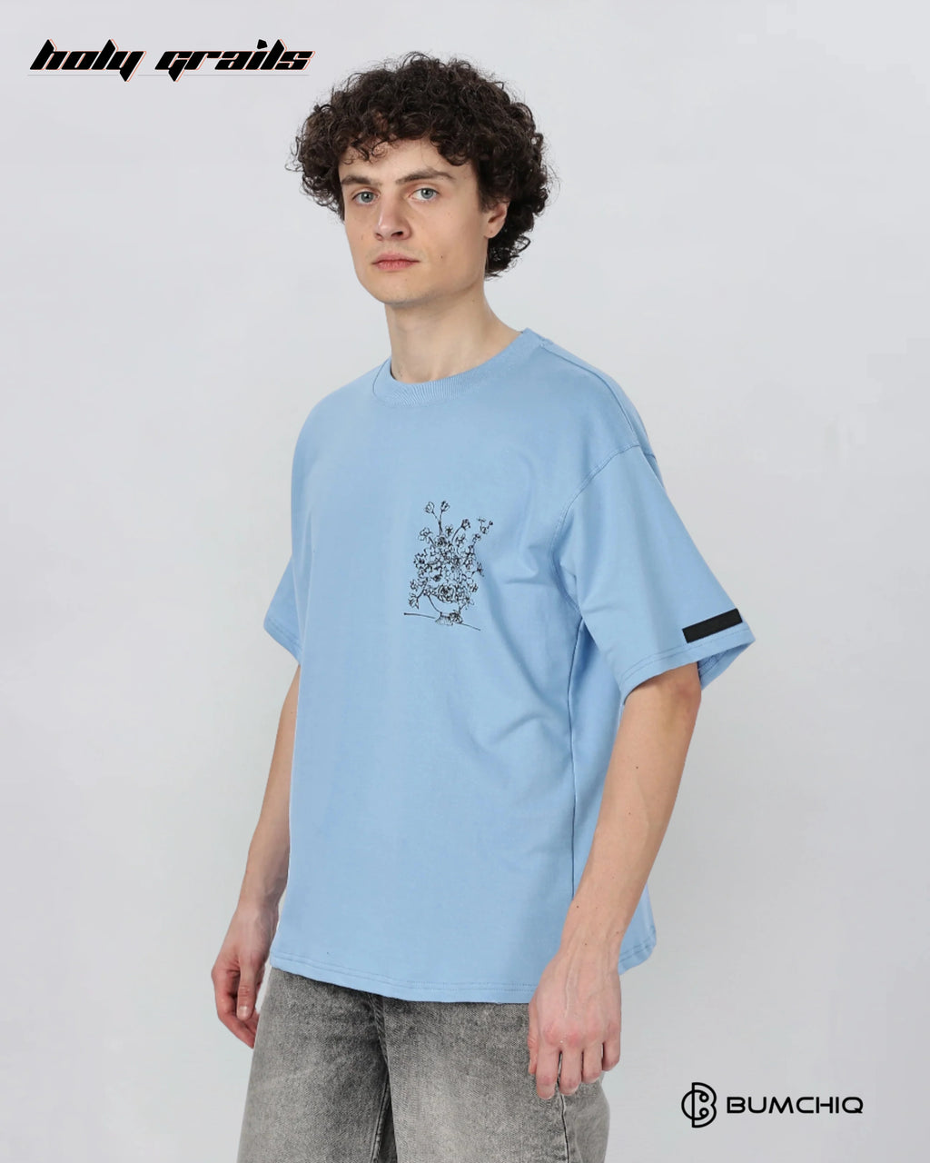 The Journey Blue Oversize Tee HG x Bumchiq