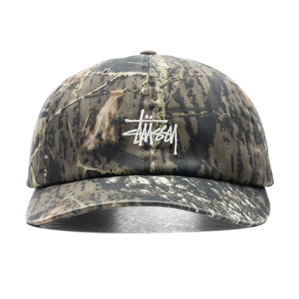 Washed Stock Low Pro Cap Leaf Camo