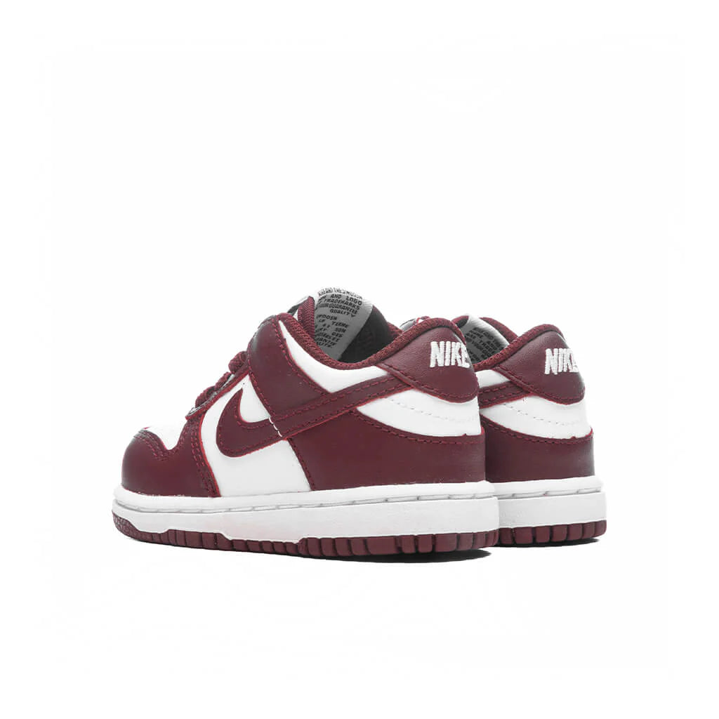 Dunk Low TD White Redwood Gym Red