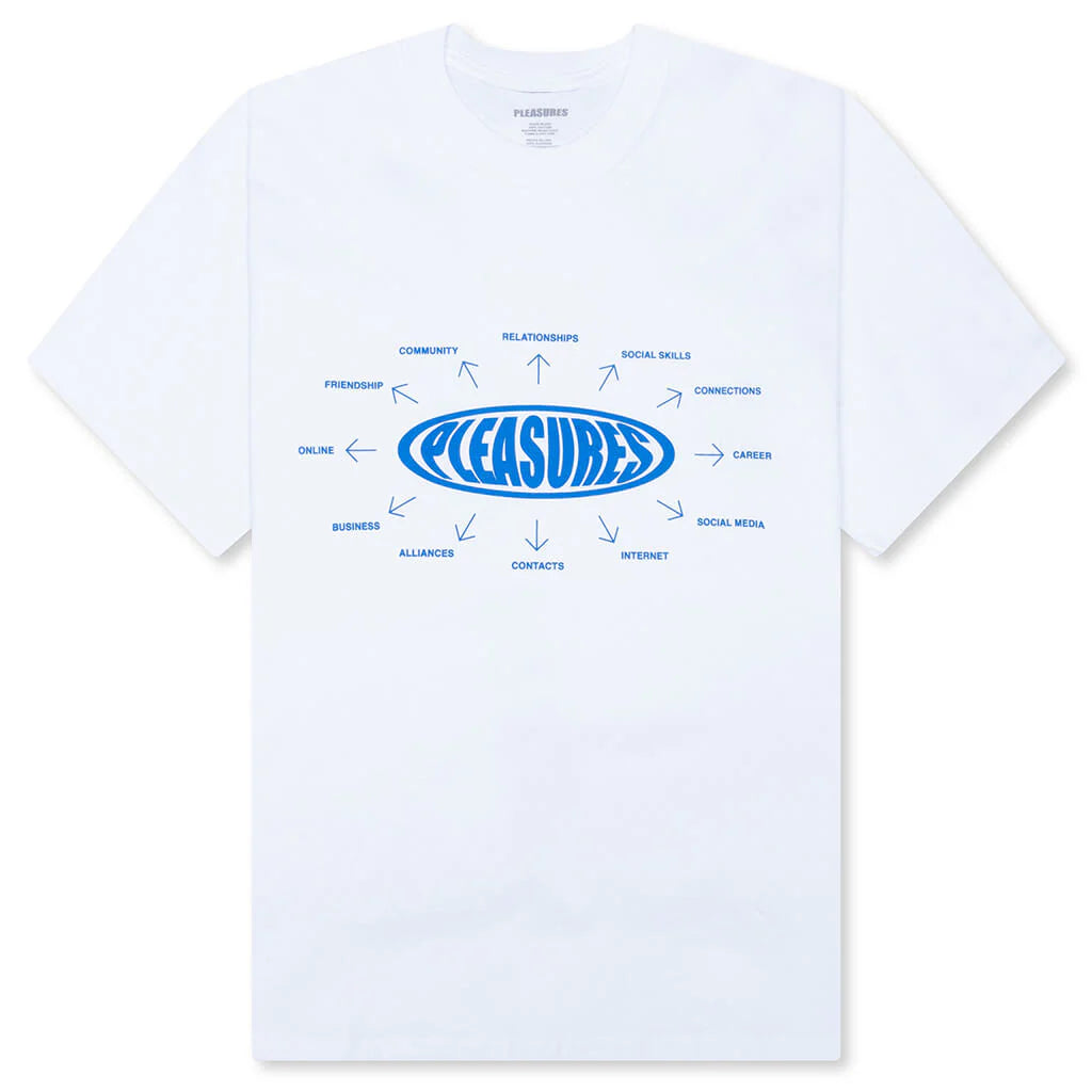 Overview Logo T Shirt White