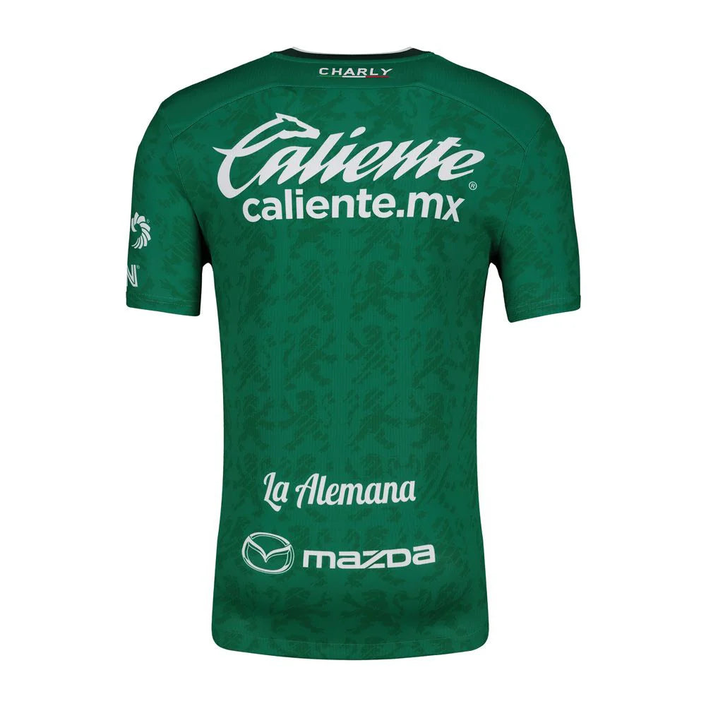 Charly Leon Home Jersey 24 Authentic Green White