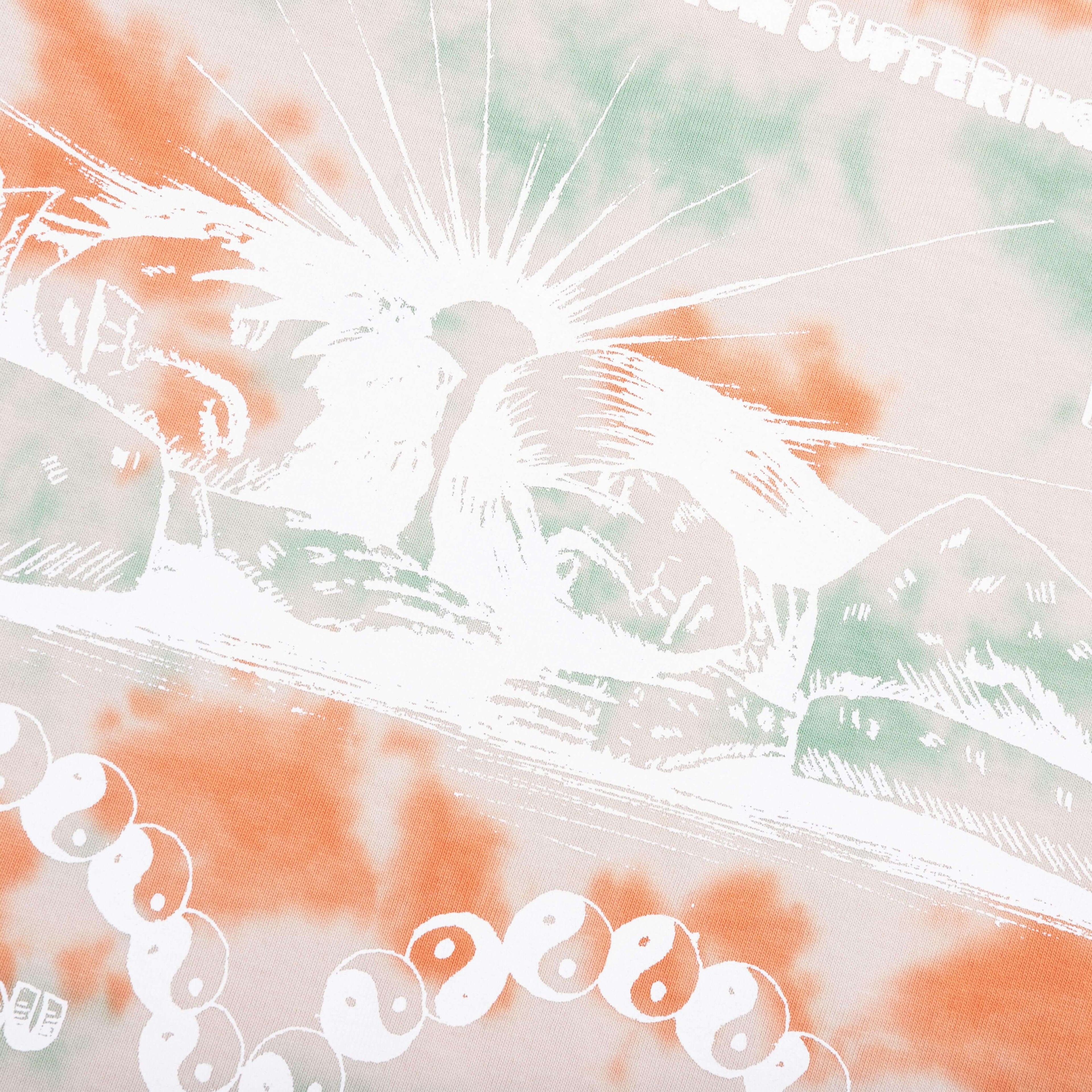 Live Your Life with Ease Tee Tie Dye