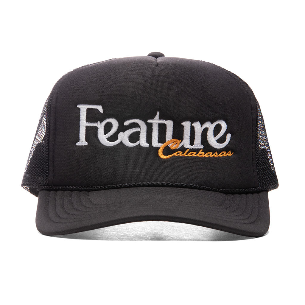 Calabasas Core Trucker Black