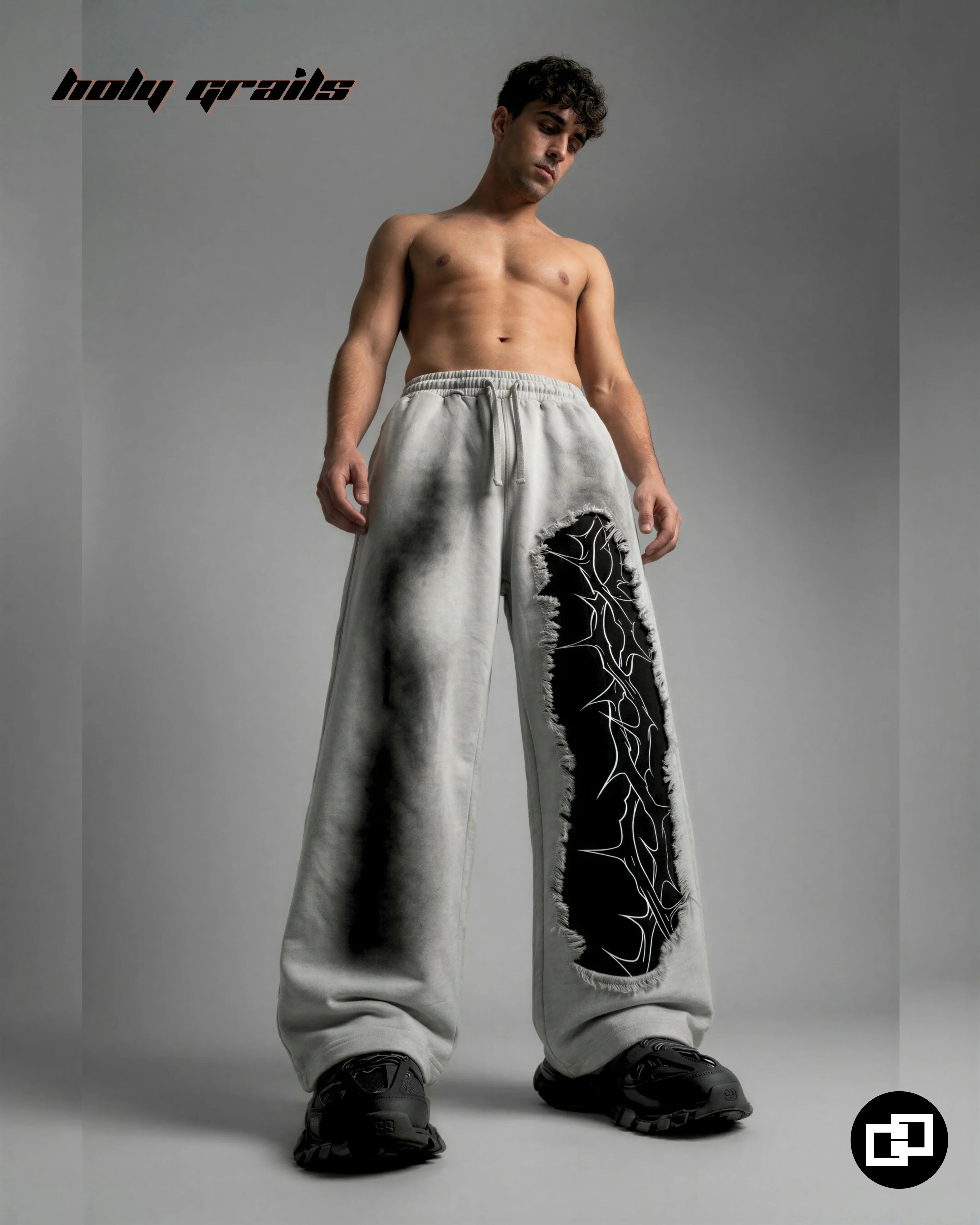 Thorn Bleed Grey Sweatpants HG x Grey Hound
