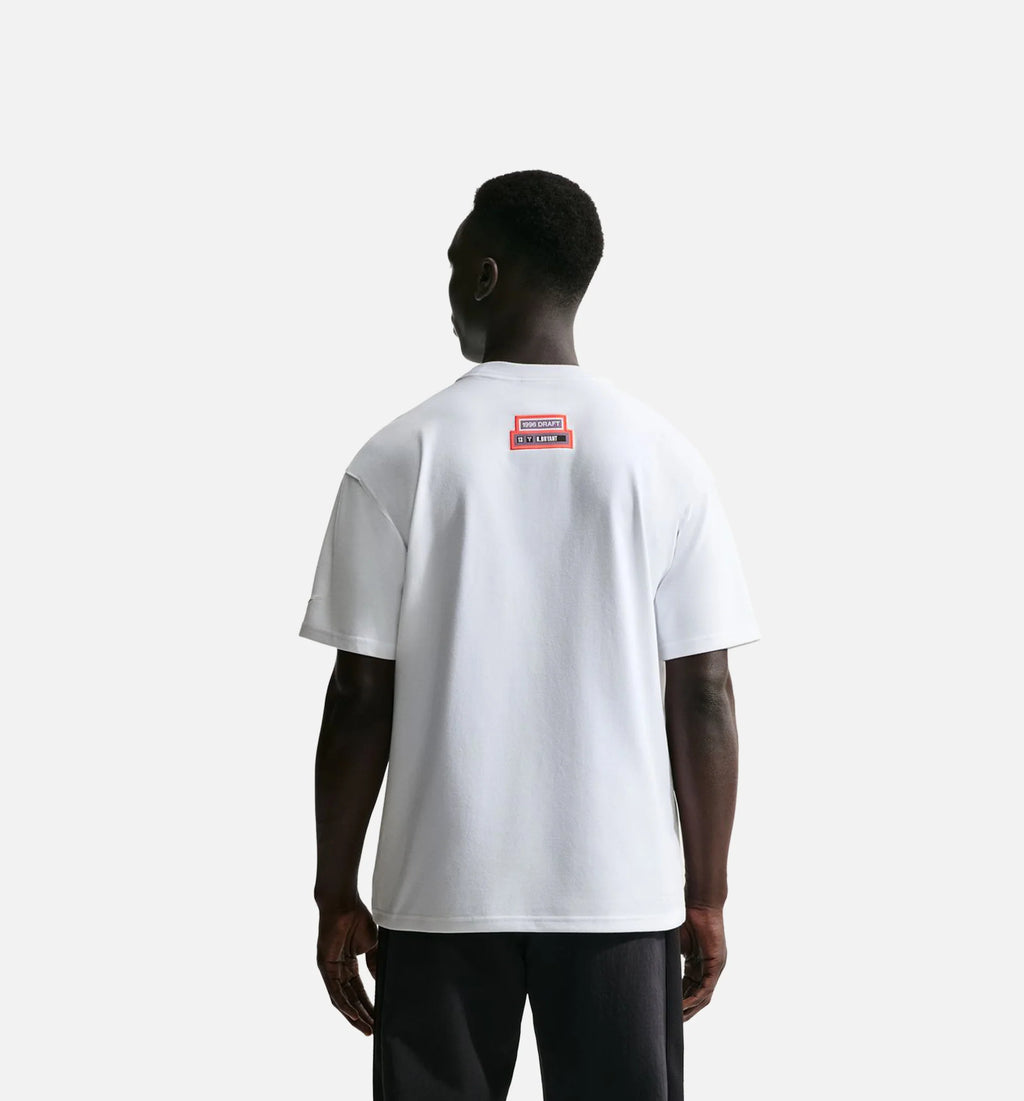 Kobe Bryant 1996 Draft Pack Mens Short Sleeve Shirt White