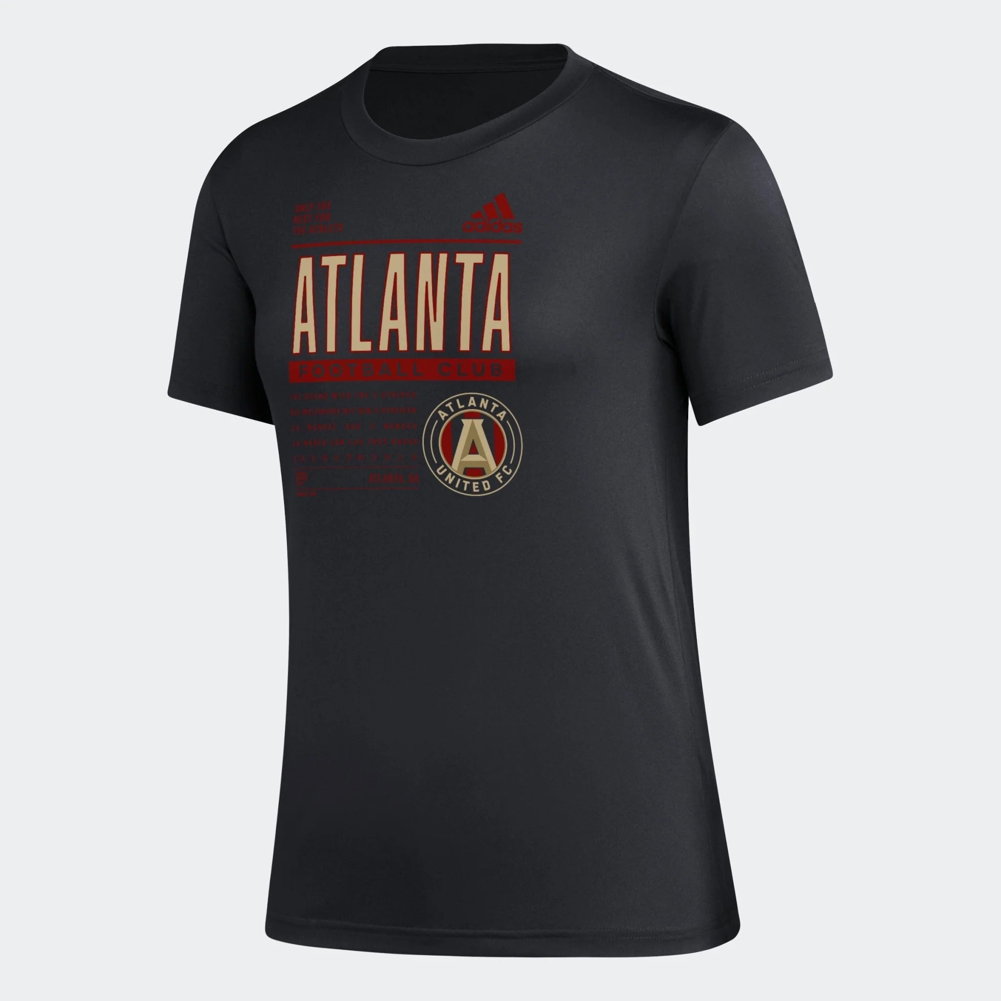 adidas Womens Atlanta United Pre Game Tee