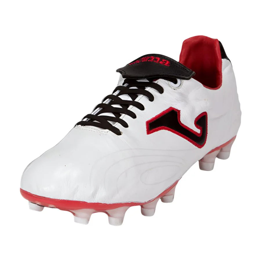 Joma Toledo 2012 FG Firm Ground Soccer Cleats White Red Black