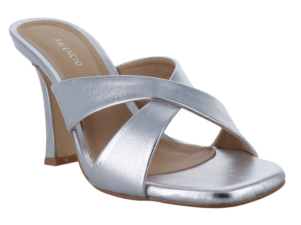 Sandalias Ascencio Plata para Mujer
