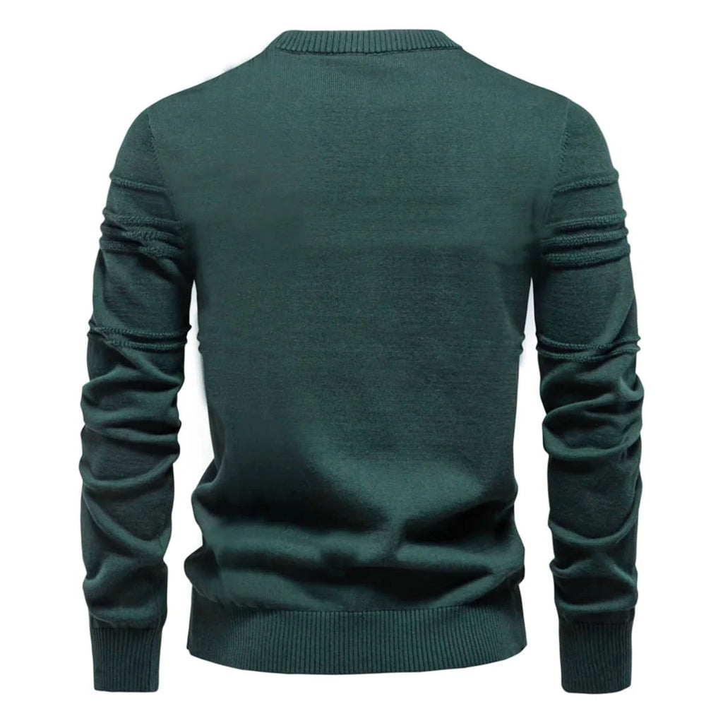 Mens Crew Neck Knit Sweater