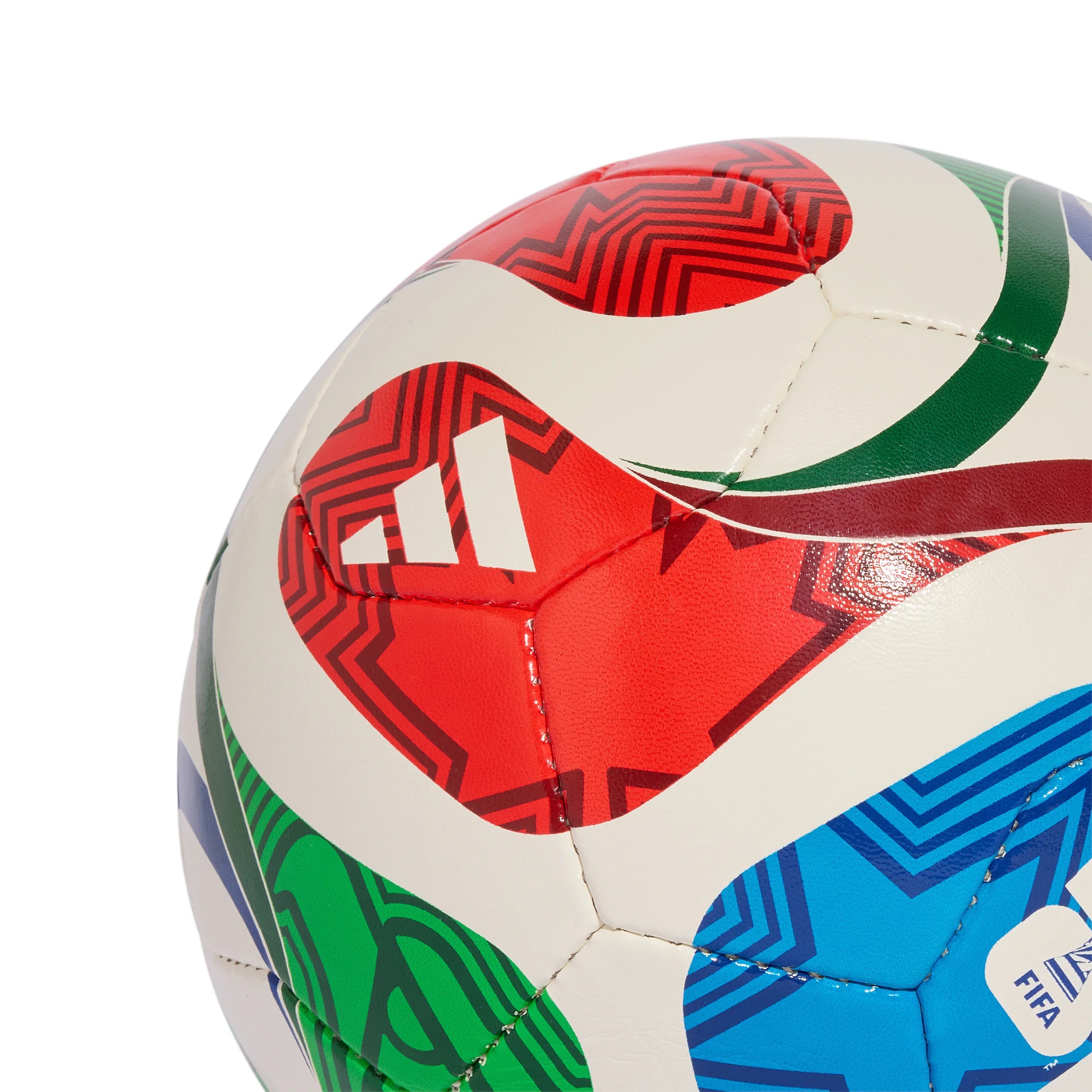 adidas World Cup 26 Trionda Training Sala Soccer Ball White Blue Red