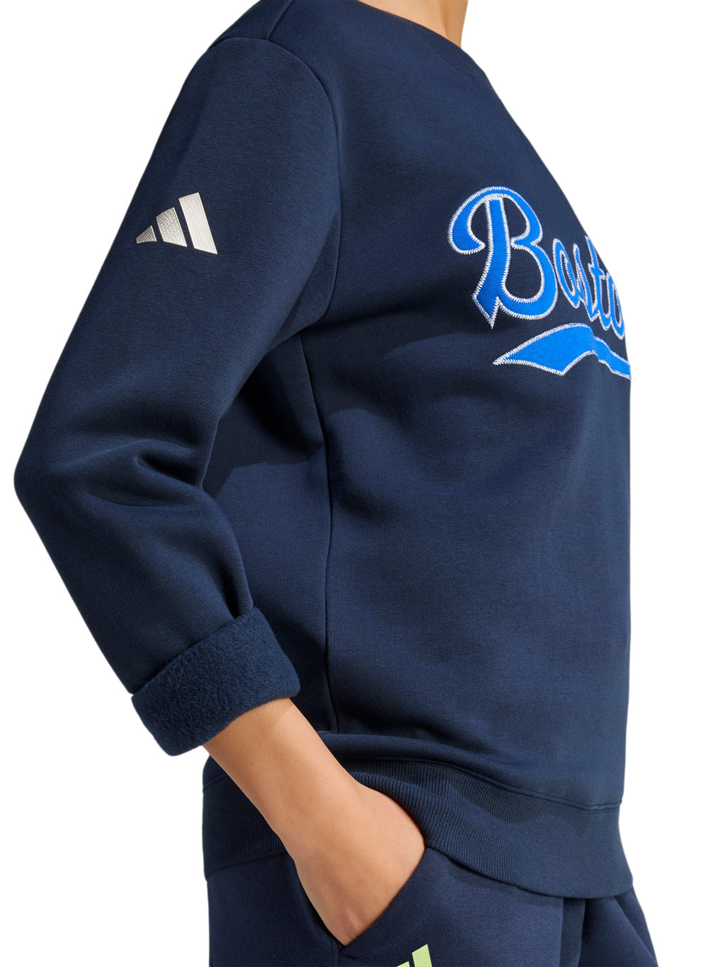 Adidas Womens Boston Marathon 2026 Crew Sweatshirt