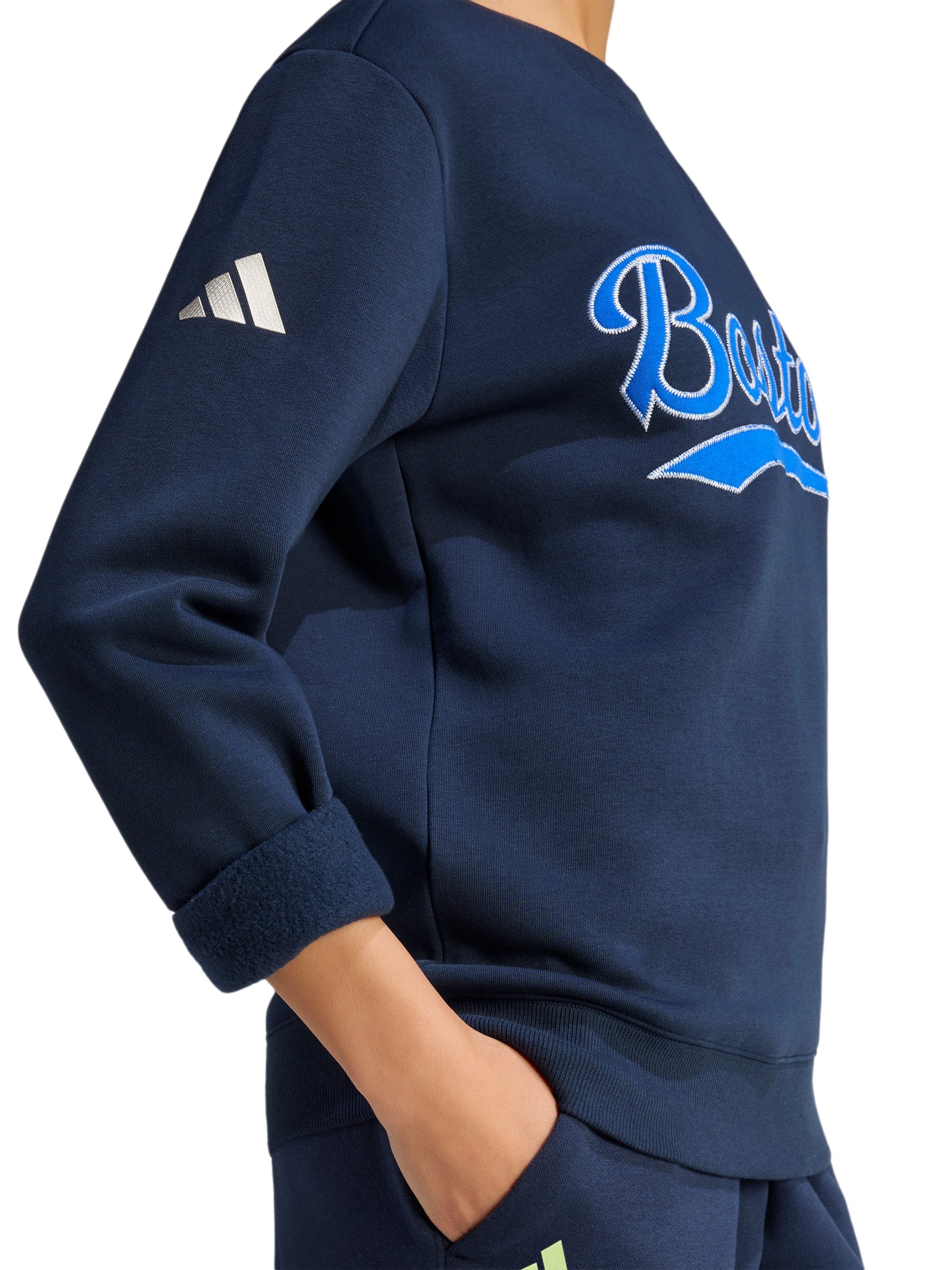 Adidas Womens Boston Marathon 2026 Crew Sweatshirt