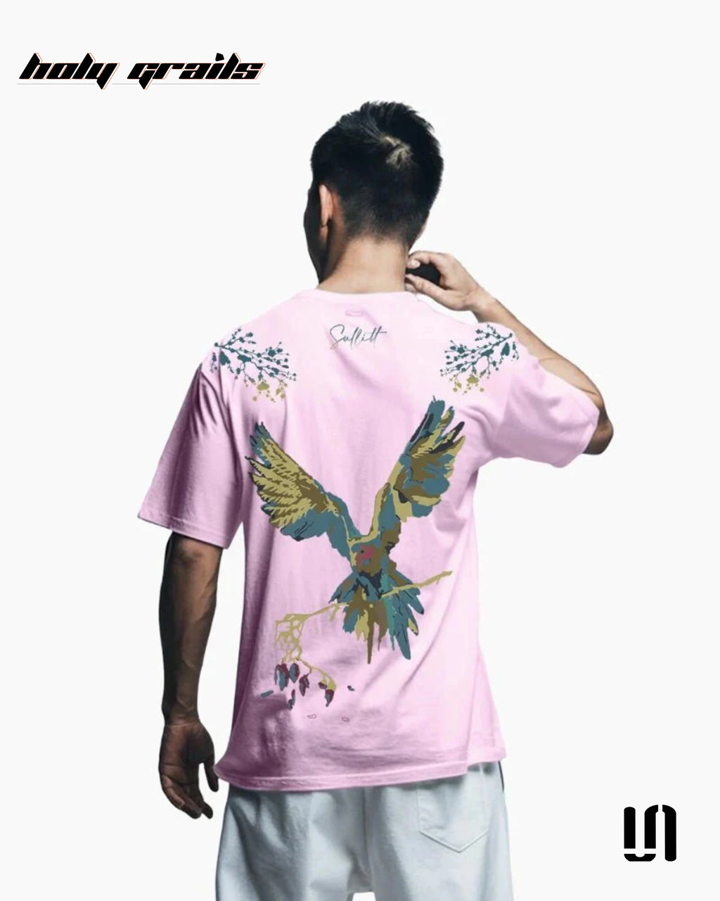 Vividly Parrot Pink Oversized Tee HG x Sullitt