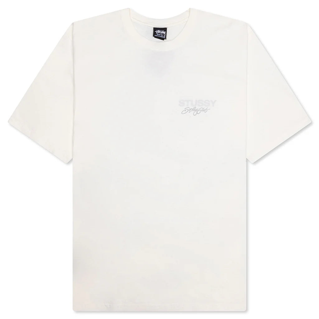 Surf Club Pigment Dyed Tee Natural